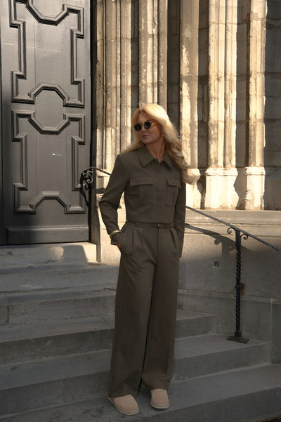 Pantalone Sofia – Kaki